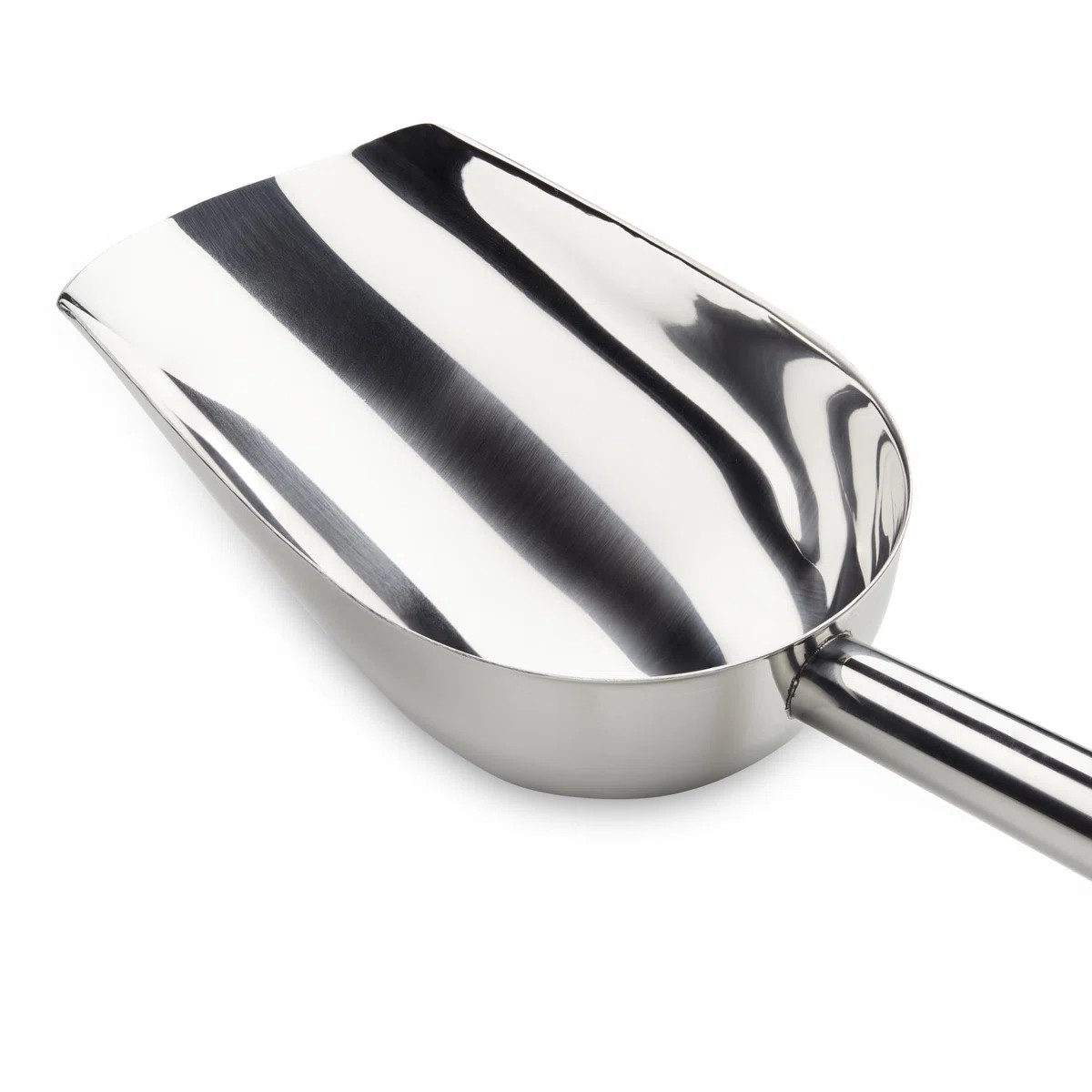 Stainless Steel Ice Scoop - Multi-Use Metal Scooper - Barware Accessories - 16oz | Wayfair North America