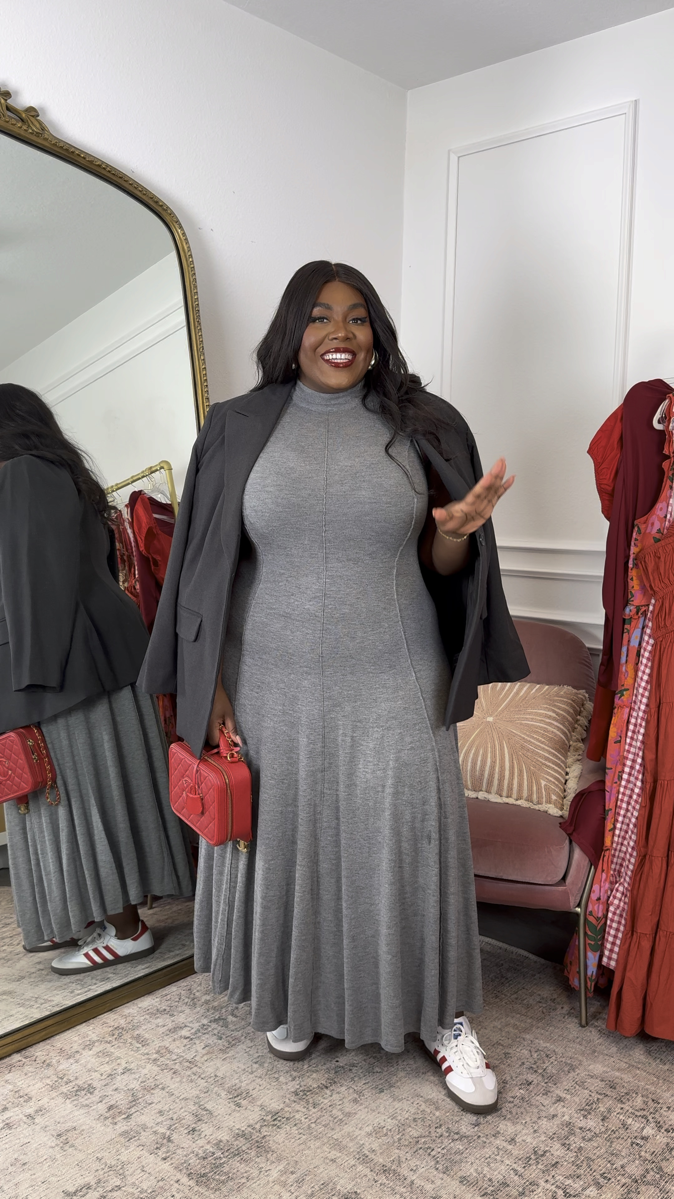 Build a chic Capsule Wardrobe with new pieces from the latest Future Collective drop from Target. 

Grey Dress 1X | Spanx (THAMARRXSPANX for 10% off)
Blazer 2X
Jeans 22 | (too big, exchanged for a 20)
Tee 2X
Dress Shirt 2X 
Cardigan 1X 

#plussizefashion #capaulewardrobe #barreljeans #target #futurecollective 


#LTKFindsUnder50 #LTKFindsUnder100 #LTKPlusSize