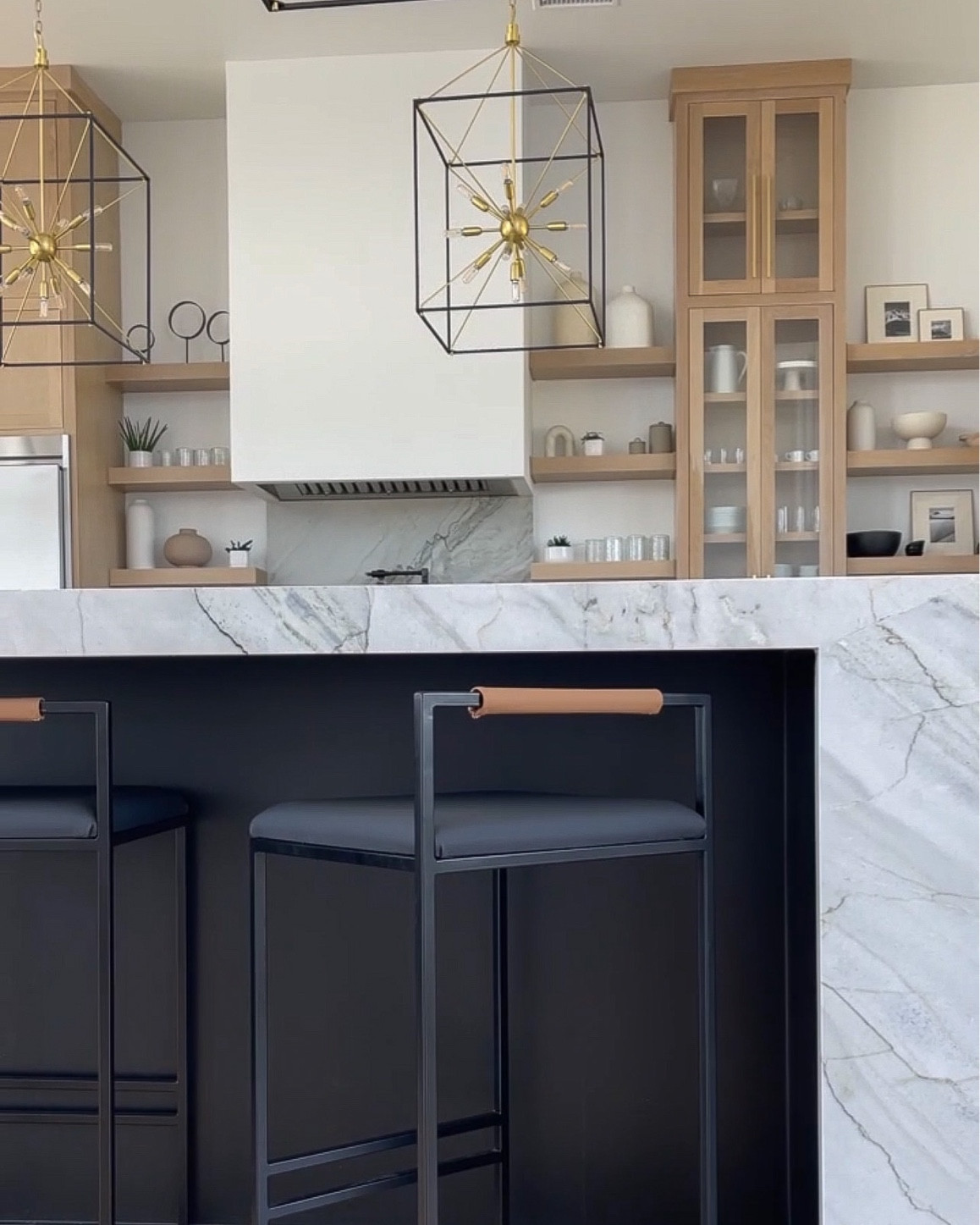 Kitchen island views. If you are looking for the stools, check out my insta.

#LTKfamily #LTKhome #LTKFind