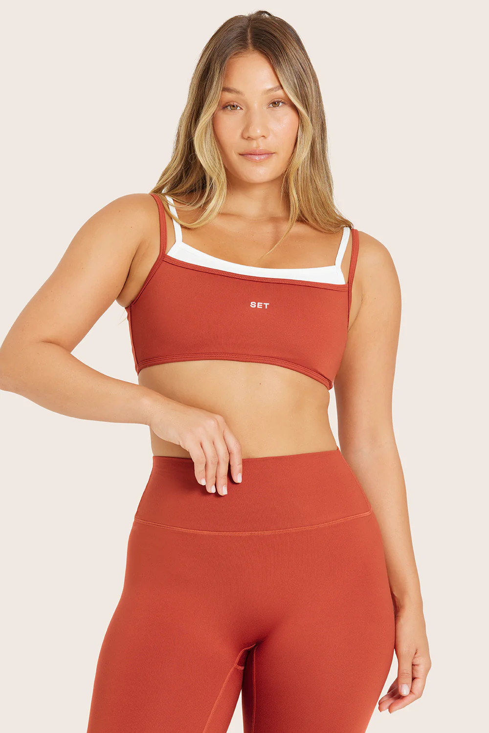 FORMCLOUD® DOUBLE SCOOP BRA - CAYENNE | SET Active