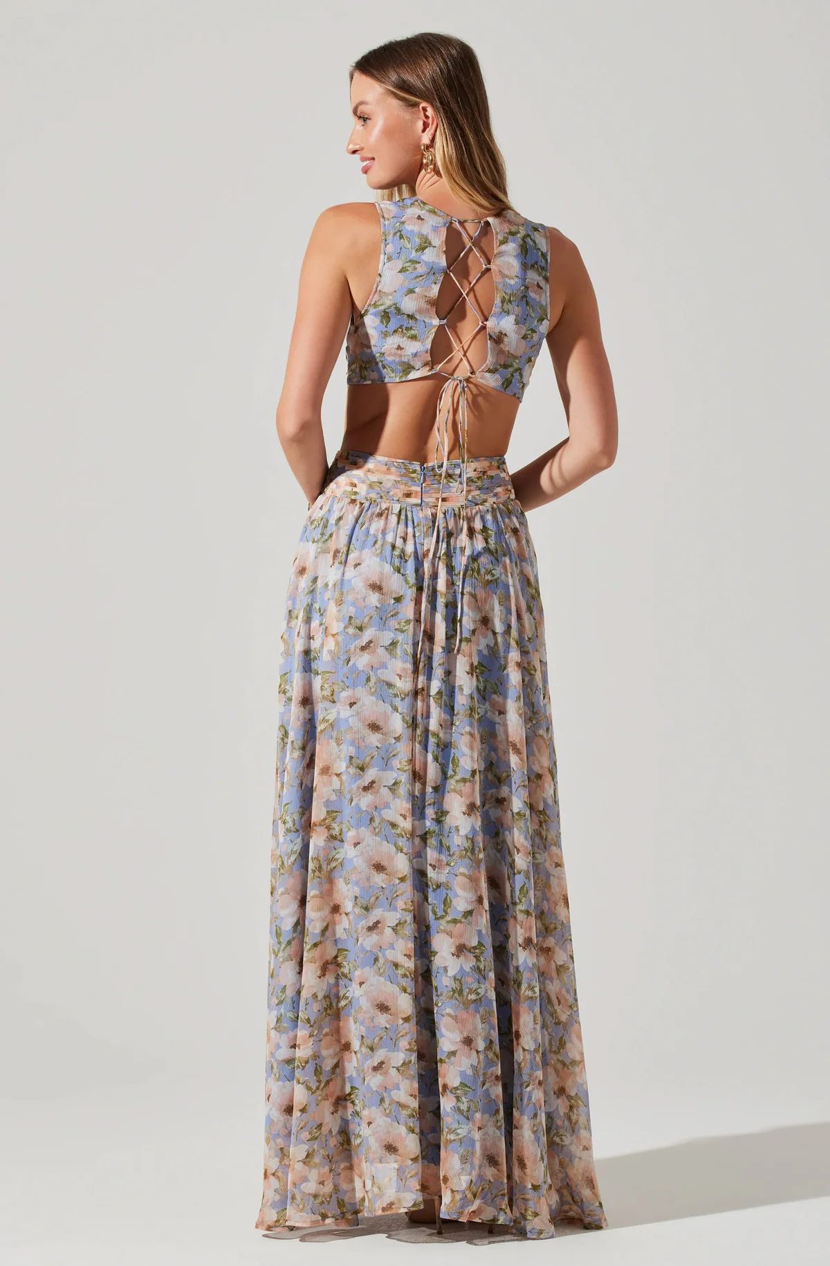 Noya Floral Maxi Dress | ASTR The Label (US)