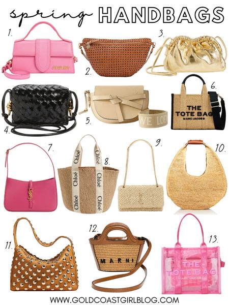 The Best Handbags for Spring 

#LTKSeasonal #LTKitbag #LTKstyletip