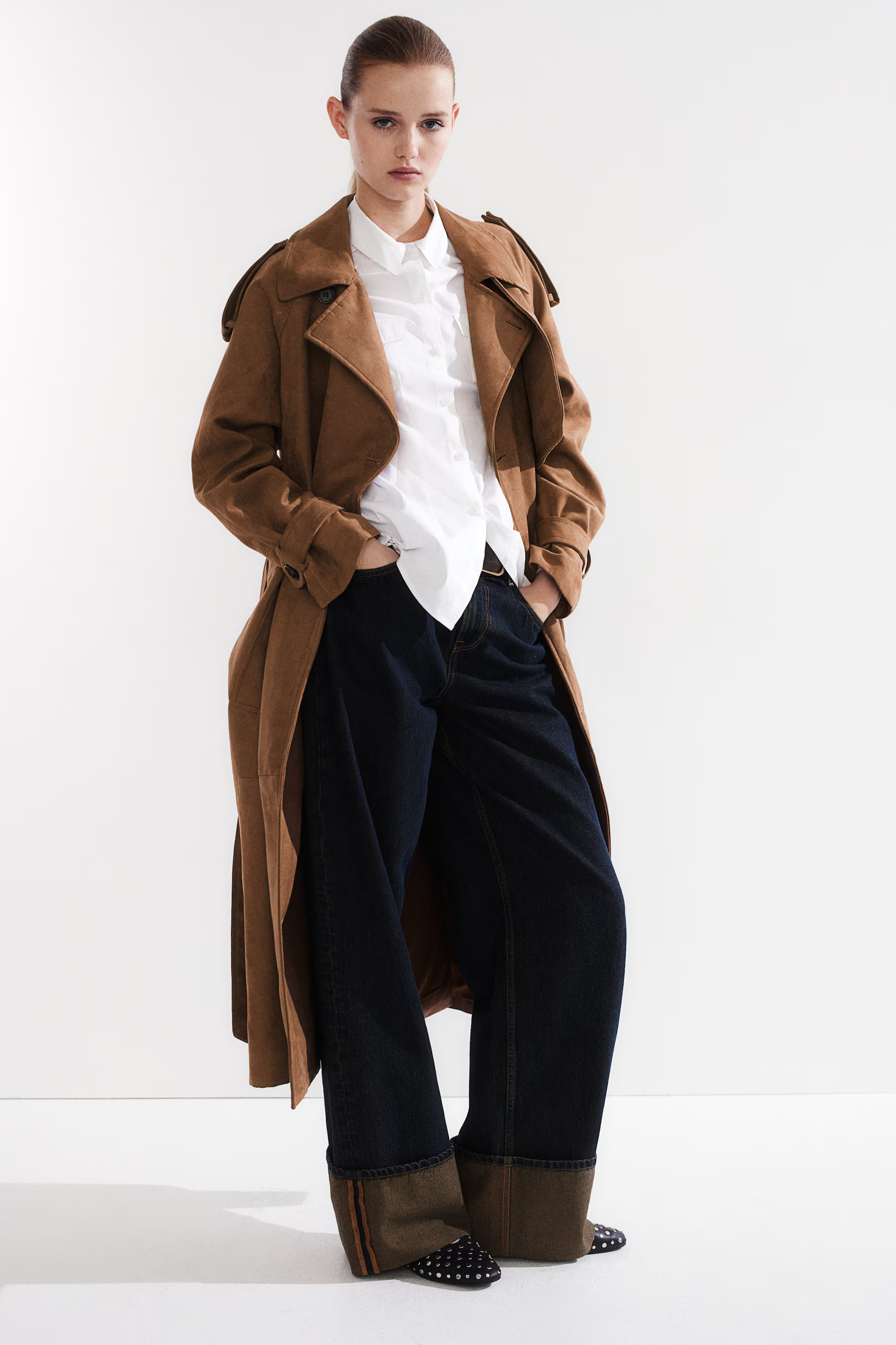Napped Trench Coat | H&M (US + CA)