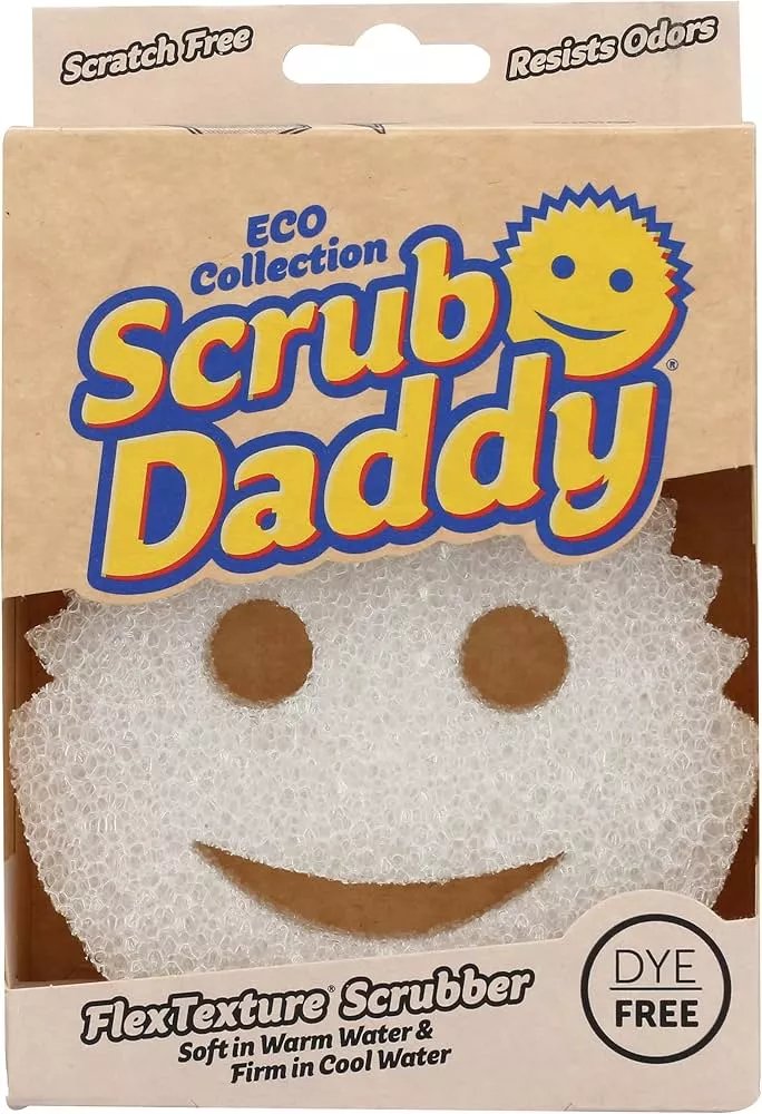 Scrub Daddy Dye Free Scrub Mommy Sponge Dual Sided ECO Collection New