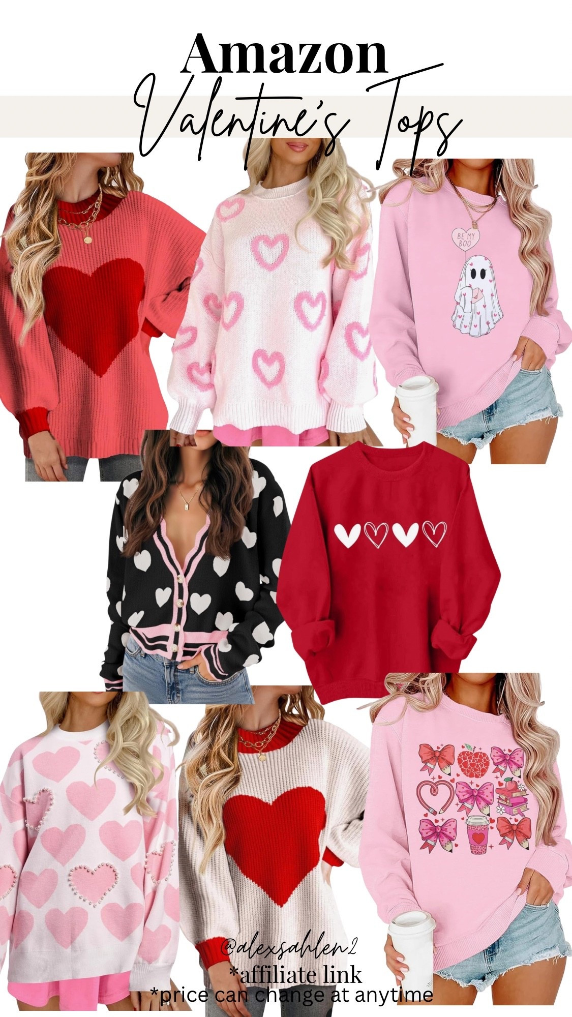 Valentine’s Day sweaters and sweatshirts! ❤️🤍

Valentine’s Day graphic sweatshirt, Valentine’s Day sweater, Valentine’s Day top, sweater for Valentine’s Day