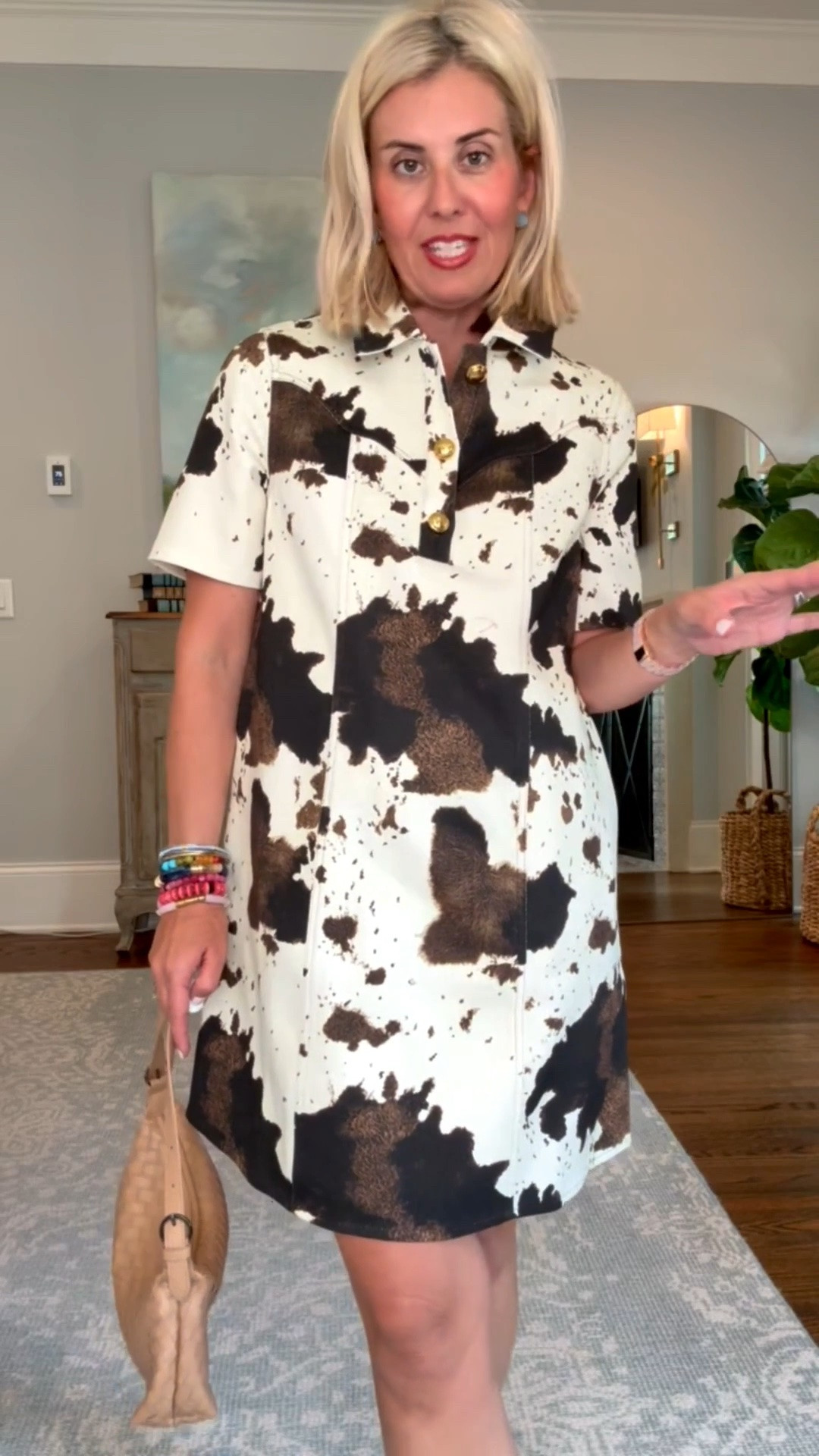 I could not wait for this dress to get to me! It’s even better in person!
I'm in small dress and 7 Mary Jane's (size 1 down). 

*code mixandmatch15 for 15% off your 1st order

#LTKPetite #LTKOver40 #LTKmomlife