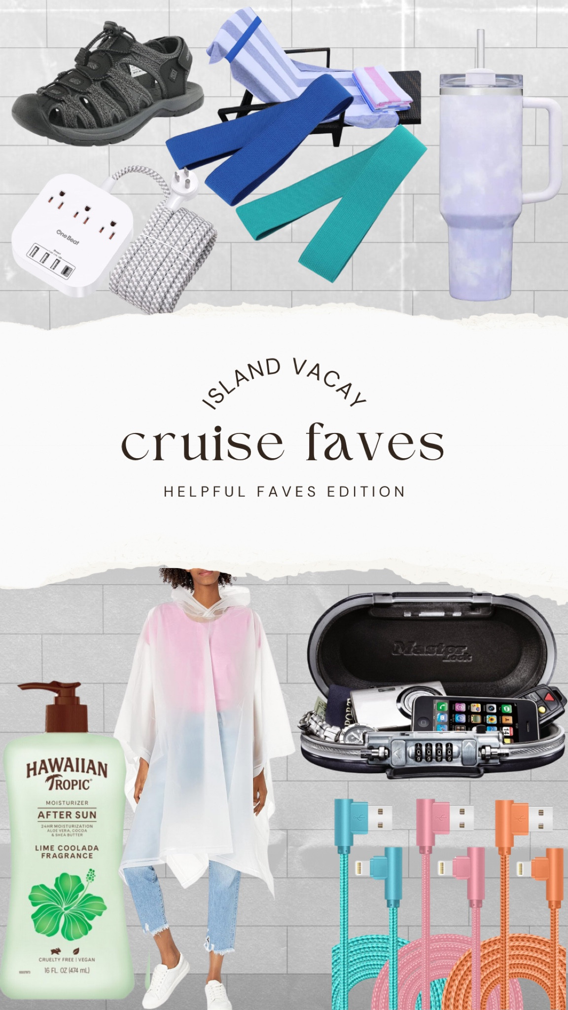 Some helpful favorites to add to your packing list. The towel straps are a must! Same with the multi plug extension cord 😀 Also- those shoes are SO COMFY! Perfect for excursions on land & in water.

#LTKtravel #LTKstyletip #LTKfindsunder50