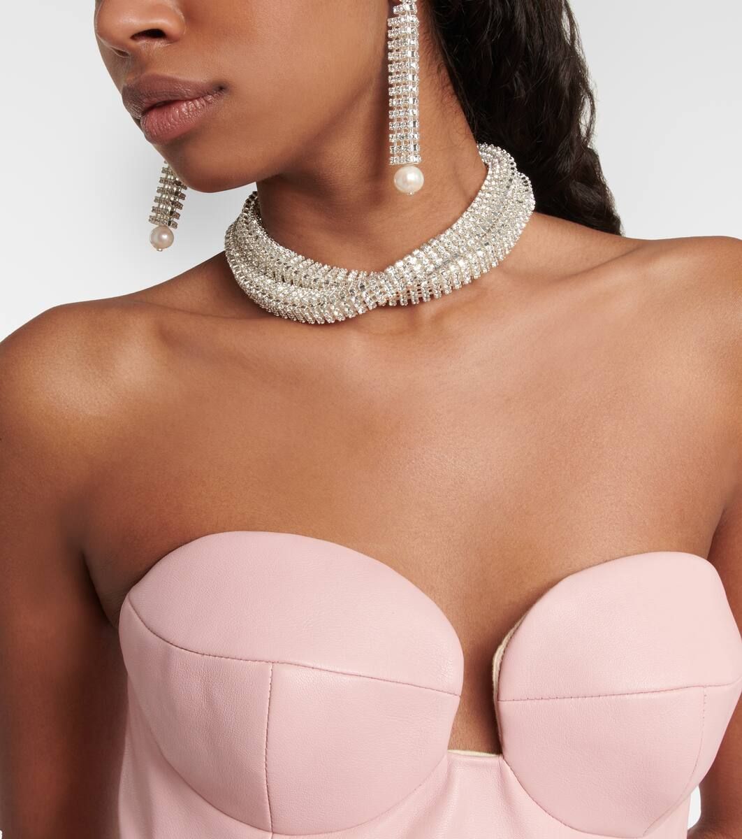 Crystal-embellished choker necklace | Mytheresa (US/CA)