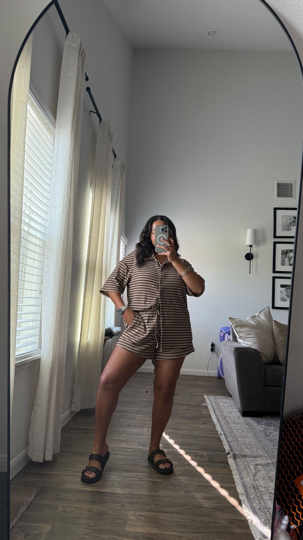 Fall striped set! Fall in Texas Outfit 

#LTKStyleTip #LTKFindsUnder50 #LTKMidsize