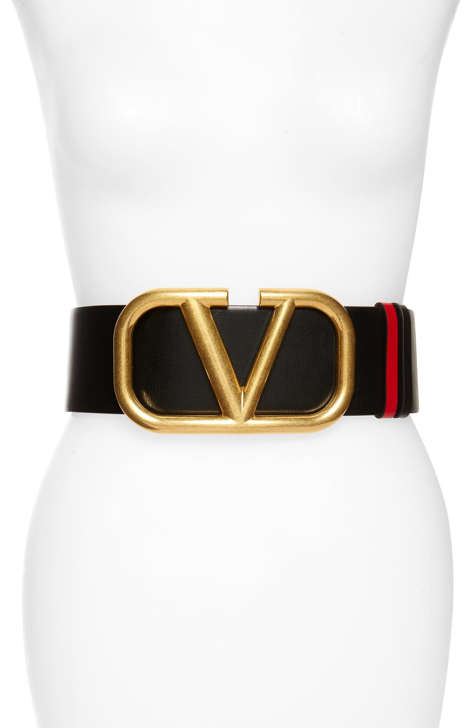 Valentino VLOGO Reversible Leather Belt | Nordstrom | Nordstrom