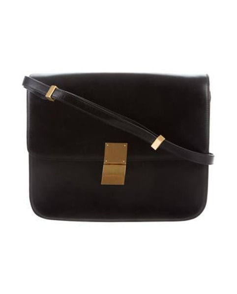 Céline Large Box Bag Black | The RealReal
