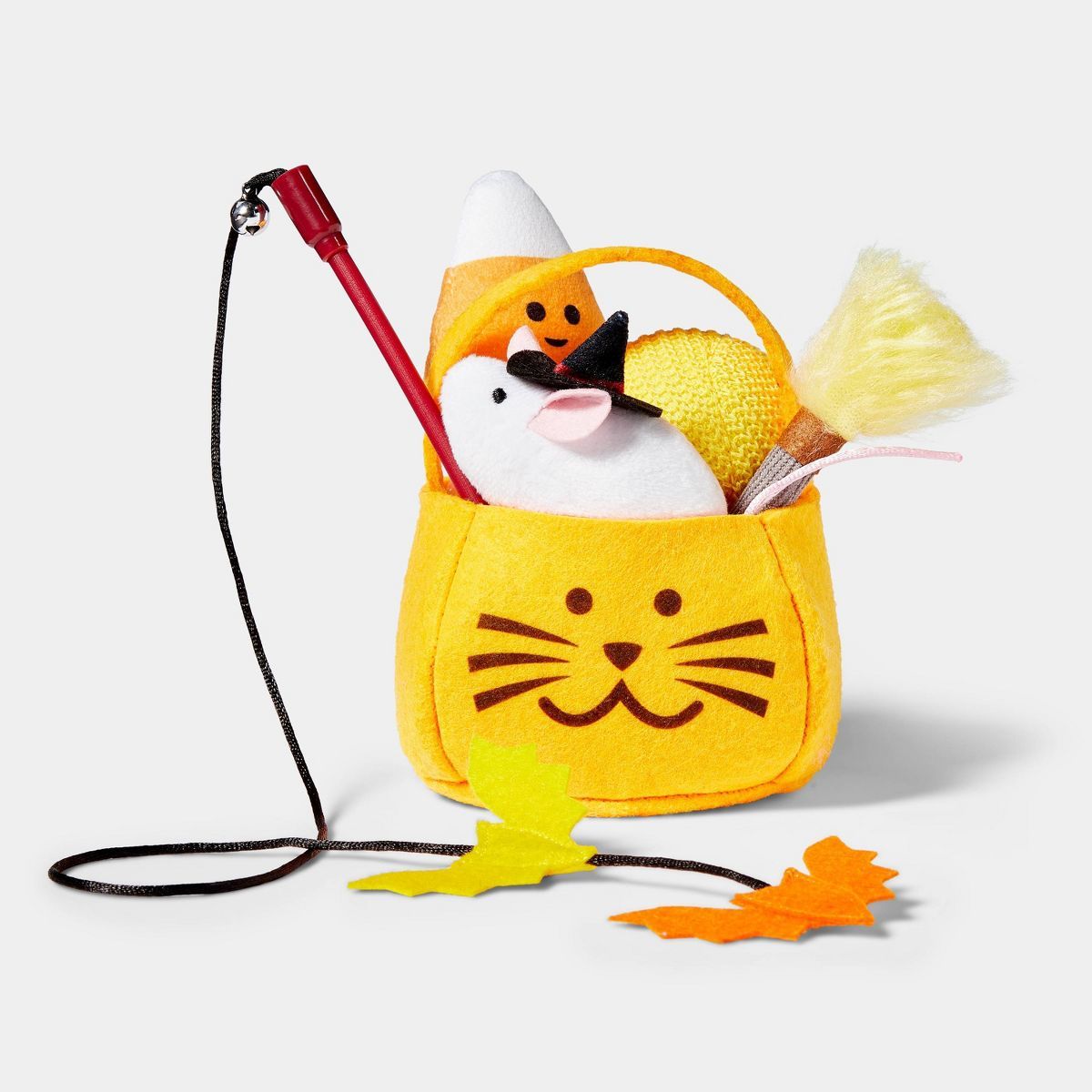 Halloween Pumpkin Cat Toy Set - 6pk - Hyde & EEK! Boutique™ | Target