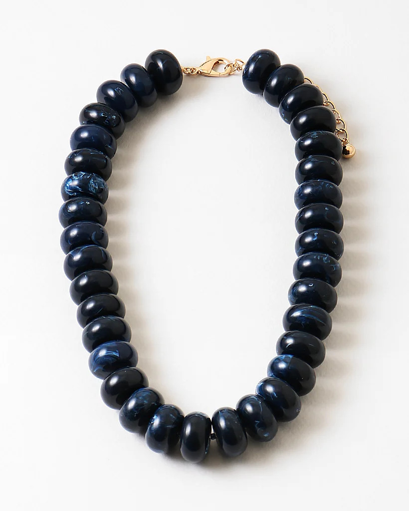 Navy European Summer Necklace | Erin McDermott Jewelry