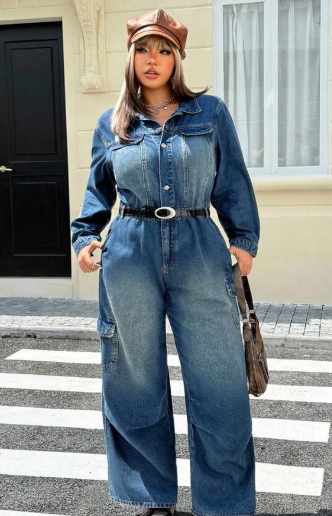 Denim Jumpsuit 

#LTKMidsize #LTKStyleTip #LTKPlusSize