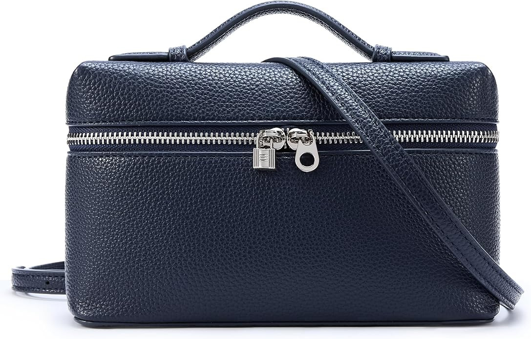 KALIDI Crossbody Bag for Women Small Top-Handle Pouch Designer Shoulder Handbag Quiet Luxury Leat... | Amazon (US)