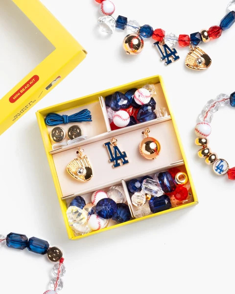 MLB Los Angeles Dodgers Mini Bead Kit | Super Smalls