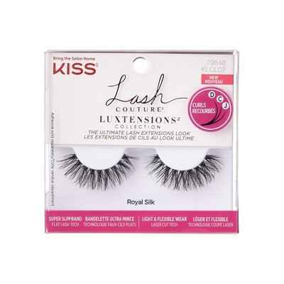 KISS Products Lash Couture Luxtensions False Eyelashes - Royal Silk | Target