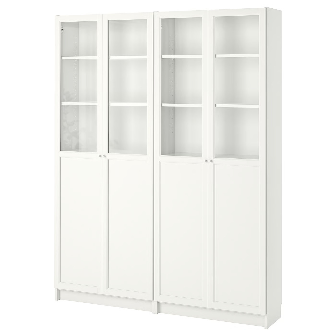 IKEA BILLY / OXBERG bookcase, white, 63x11 3/4x79 1/2 | IKEA US