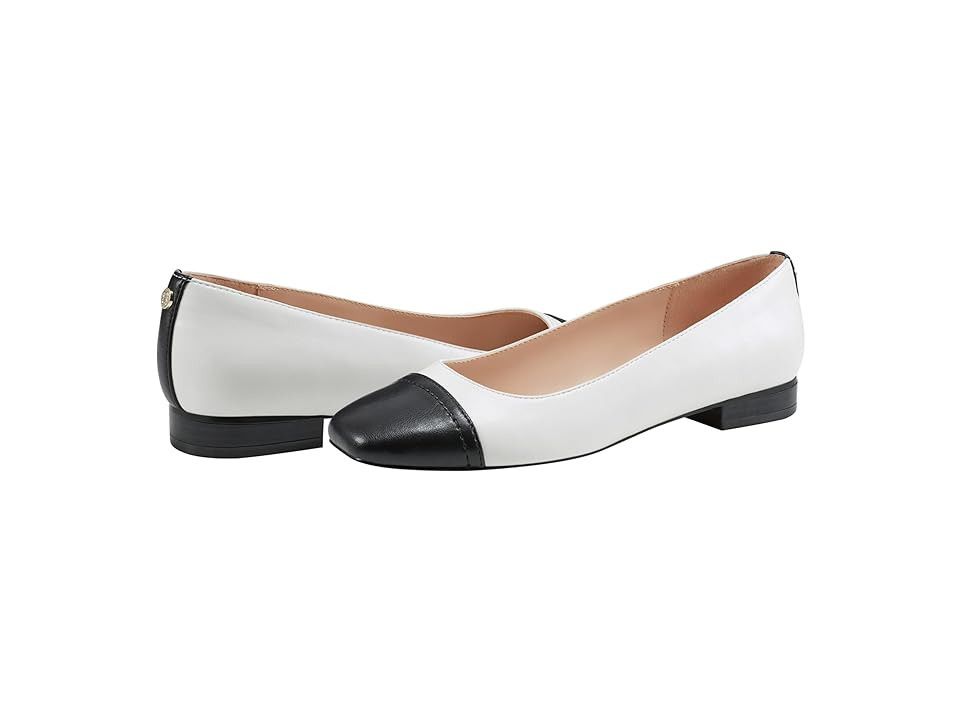 Bandolino Taprinz (Cream/Black) Women's Flat Shoes | Zappos