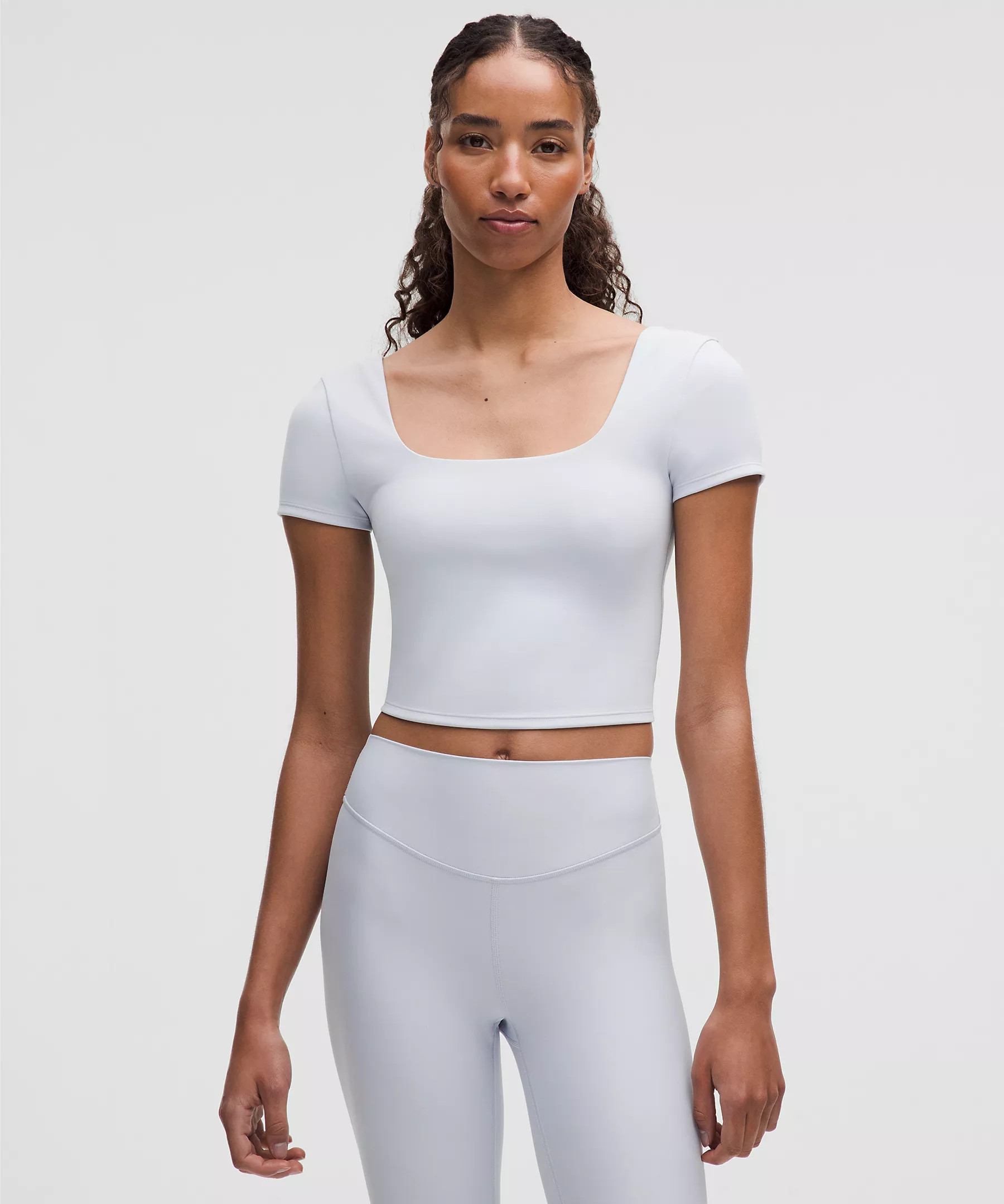 Wunder Under SmoothCover Square-Neck T-Shirt | Lululemon (US)