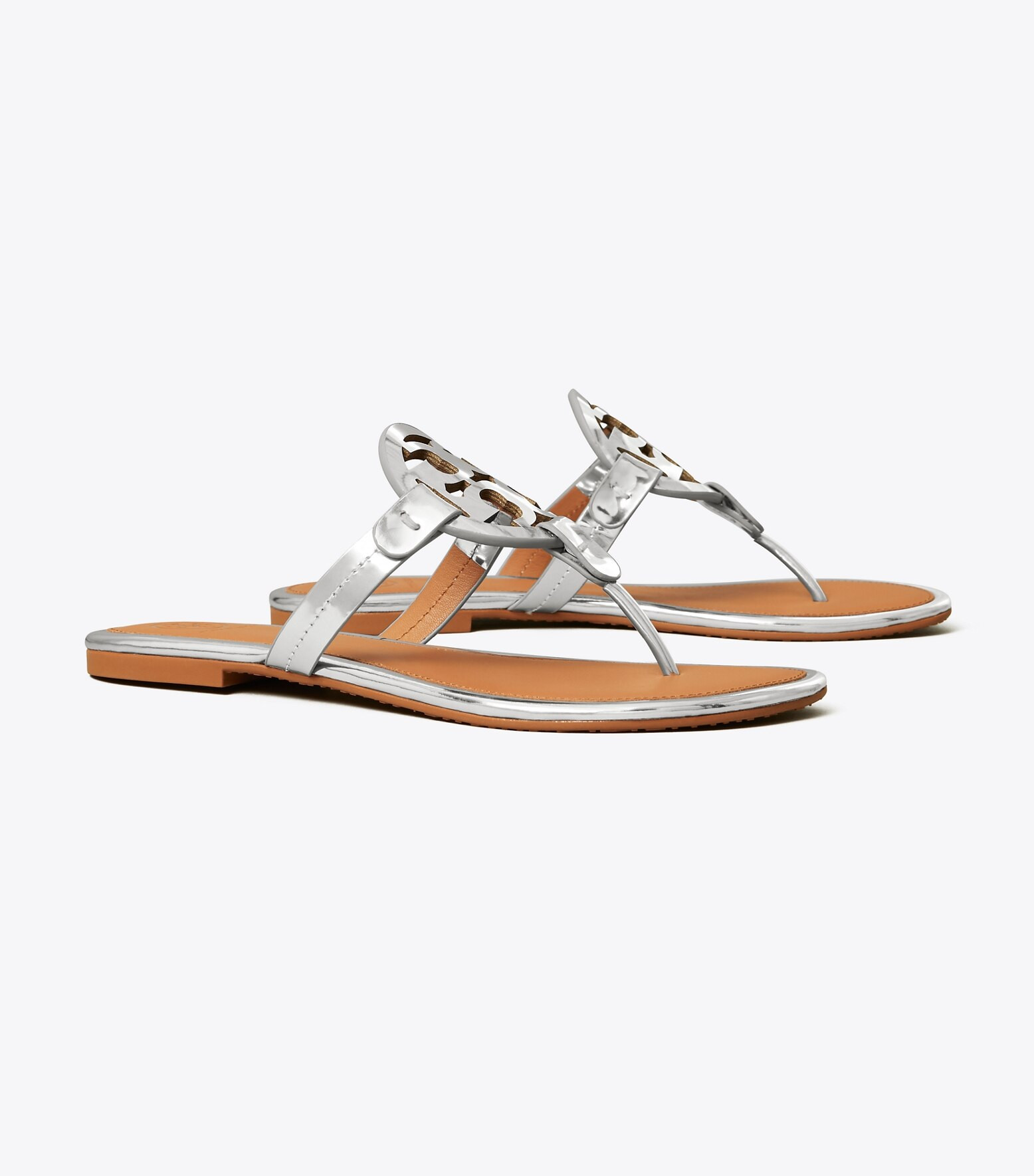 Tory Burch Miller Sandal, Metallic Leather: Women's Shoes  | Tory Burch | Tory Burch (US)