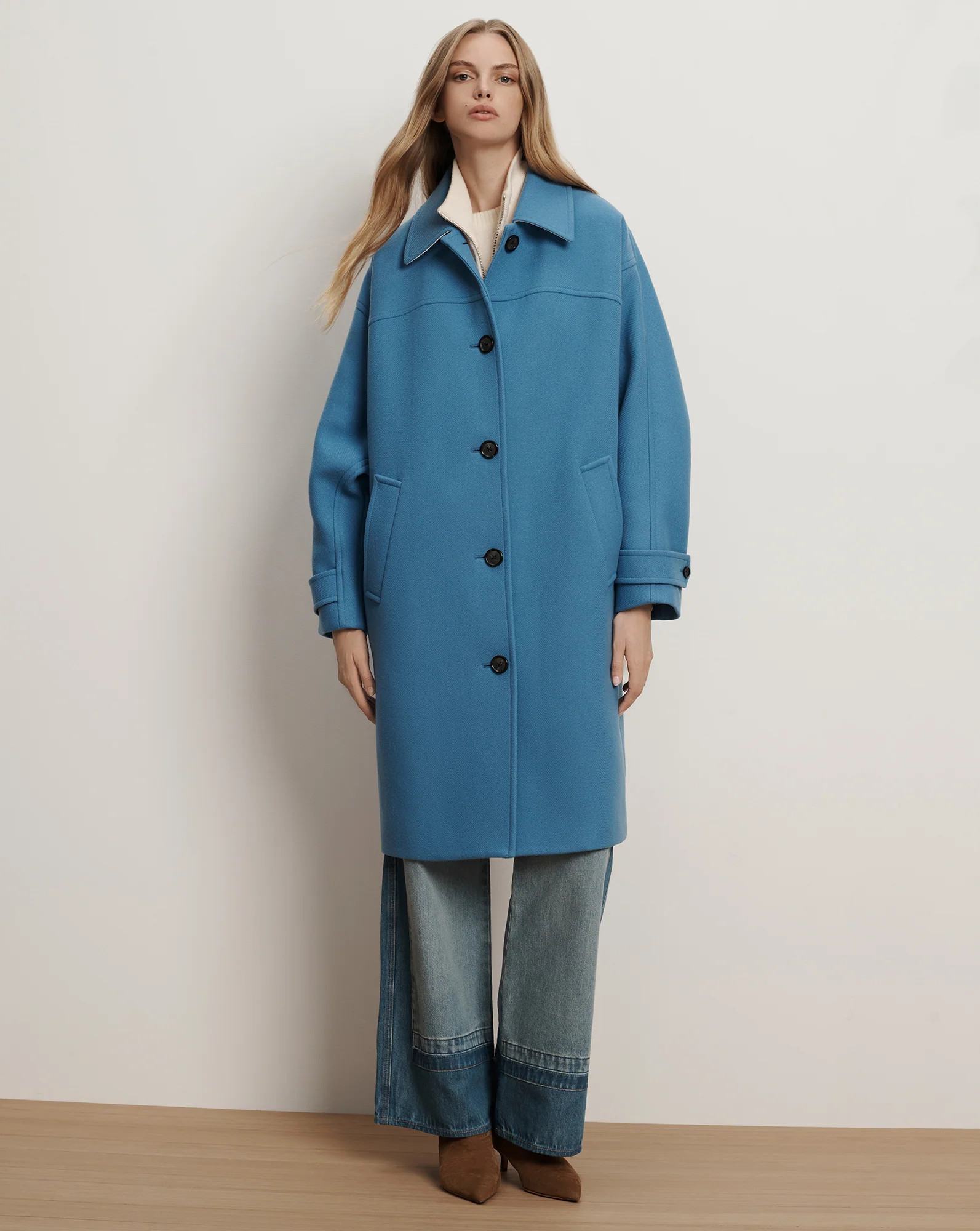 Laurent Cocoon Dickey Coat | Veronica Beard