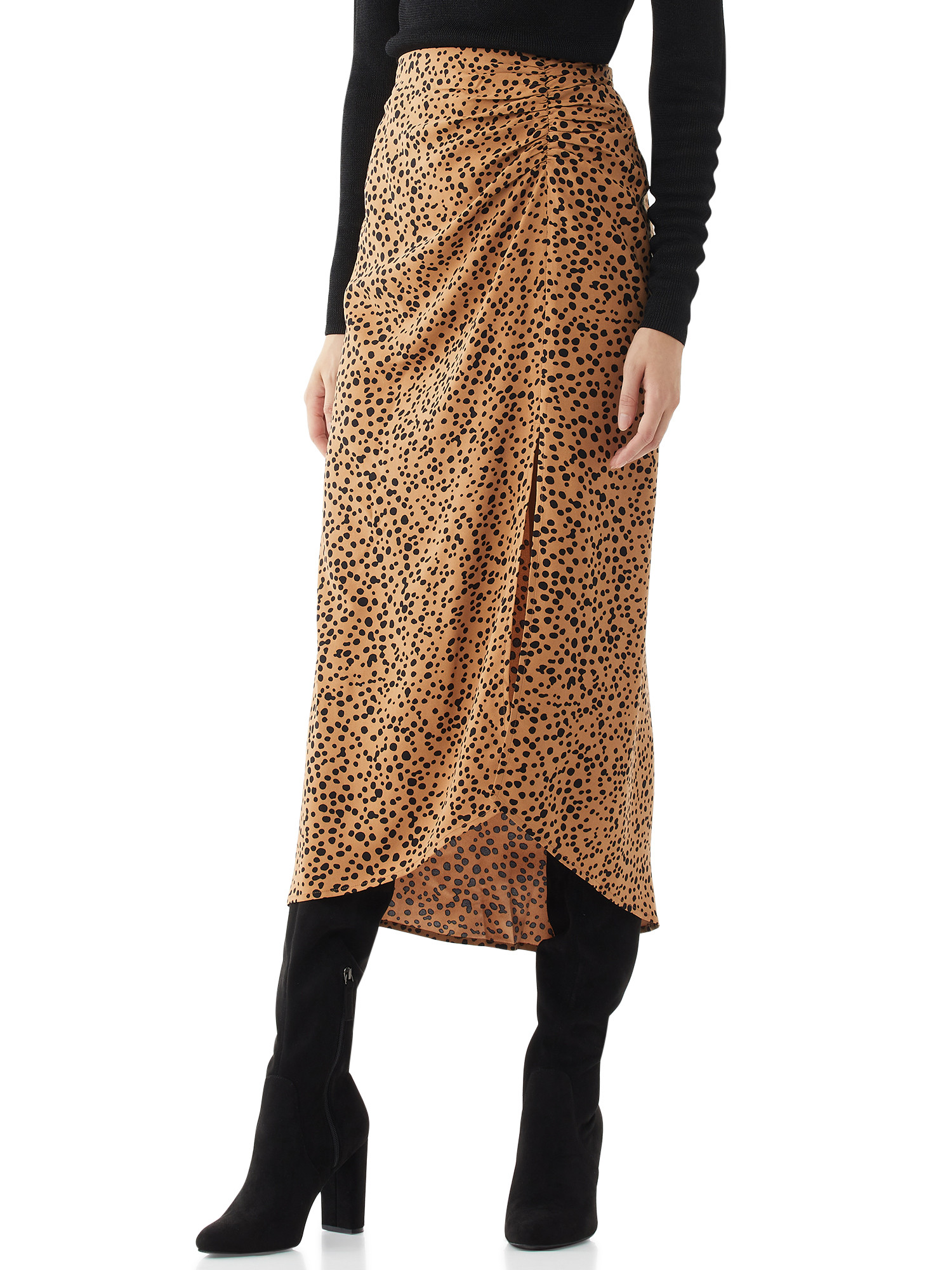 Scoop Women's Printed Asymmetric Skirt - Walmart.com | Walmart (US)