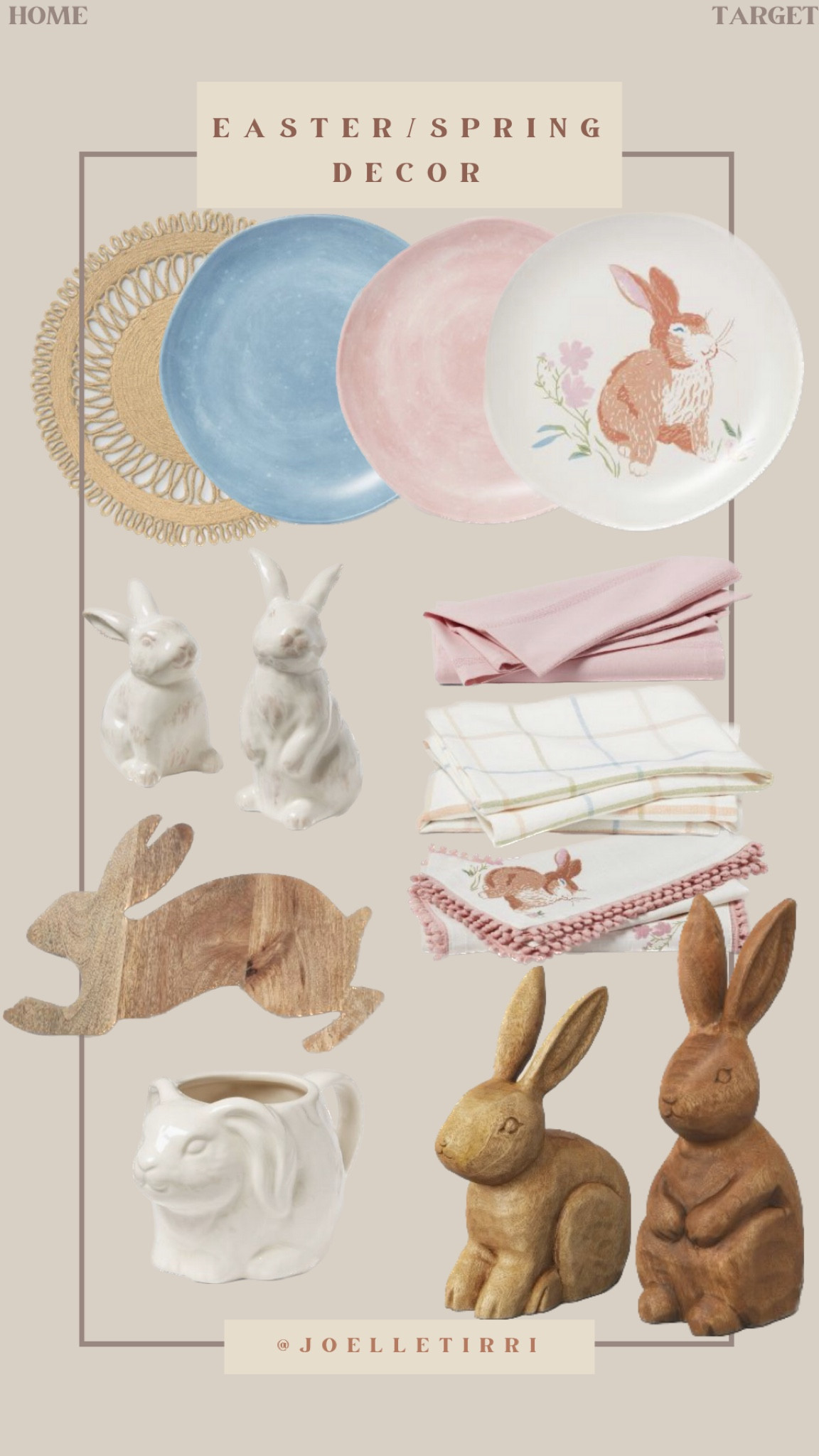 Easter and spring decor from Target! Create a beautiful Easter table.

#target #easter #homedecor #spring #ringdecor #easterideas

#LTKhome #LTKunder50 #LTKSeasonal