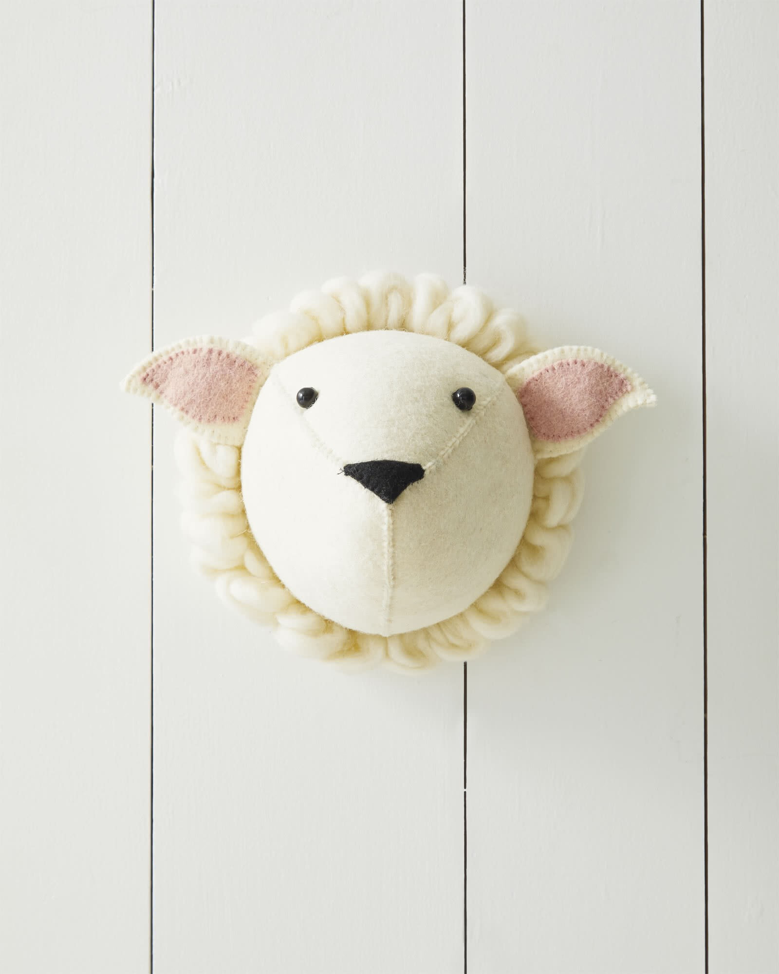 Felted Wool Wall Animals | Serena and Lily