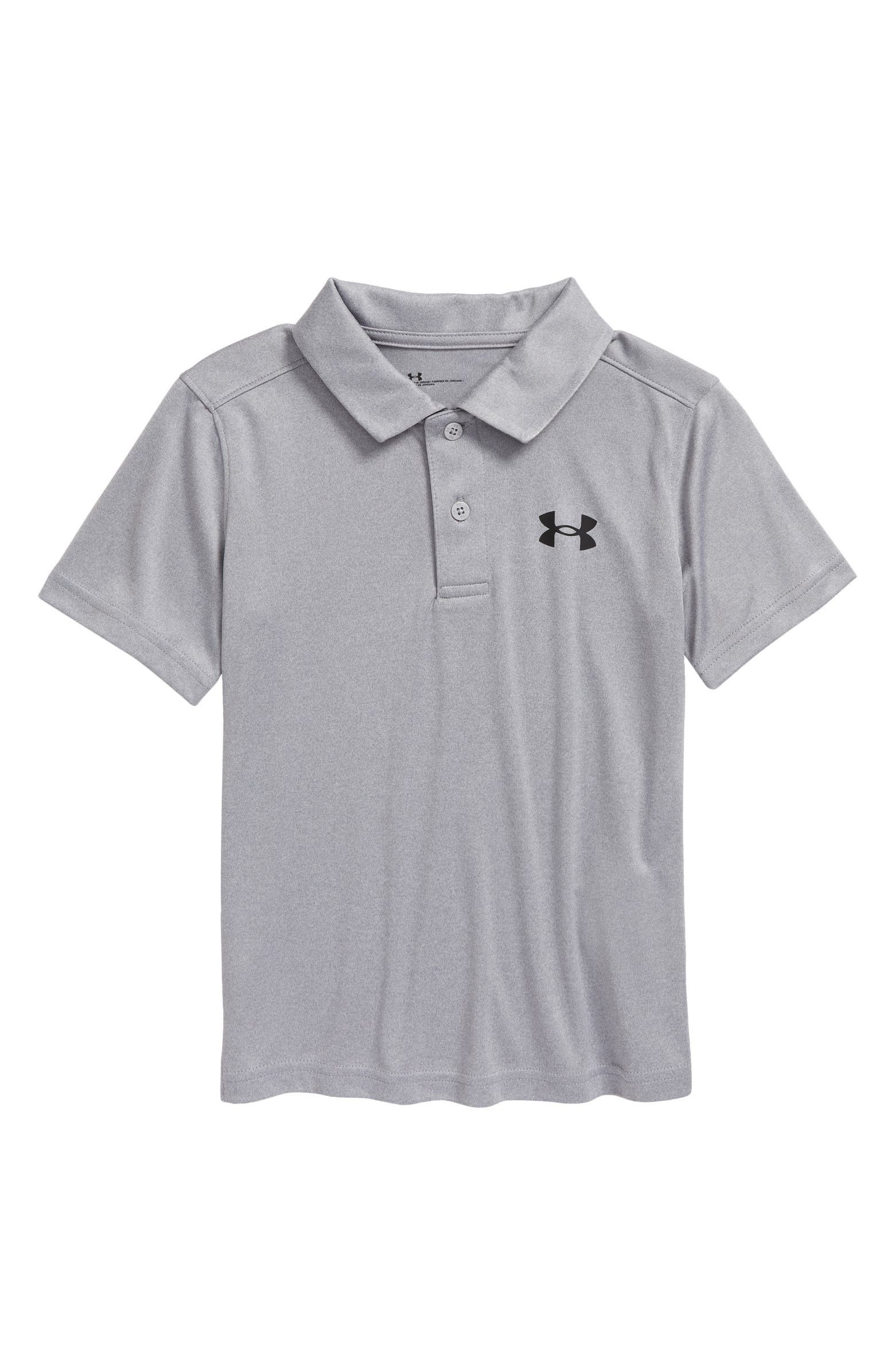 Kids' Match Play Twist PoloUNDER ARMOUR | Nordstrom