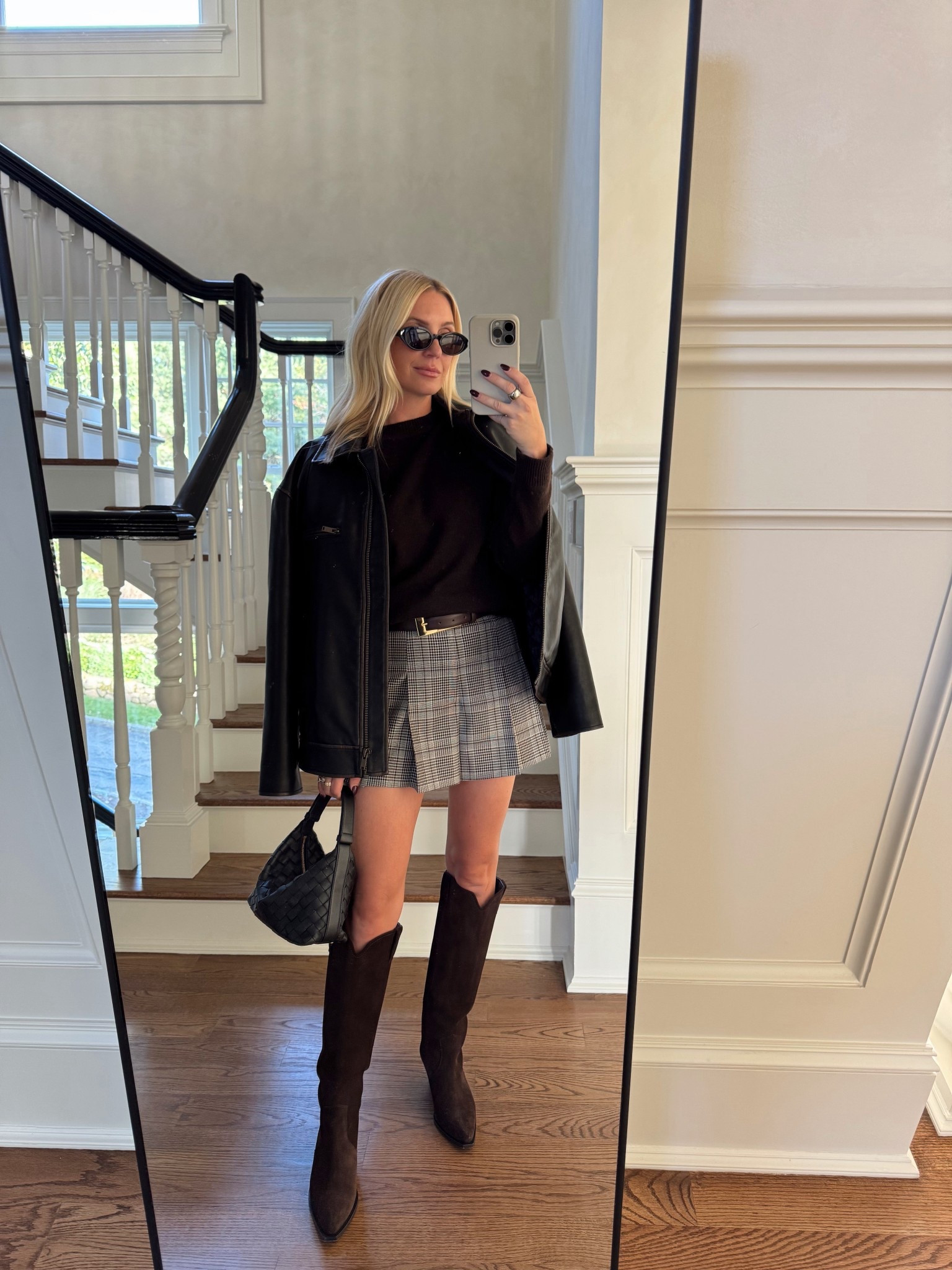 My brown Anine Bing boots are on sale! 

#LTKSeasonal #LTKSaleAlert