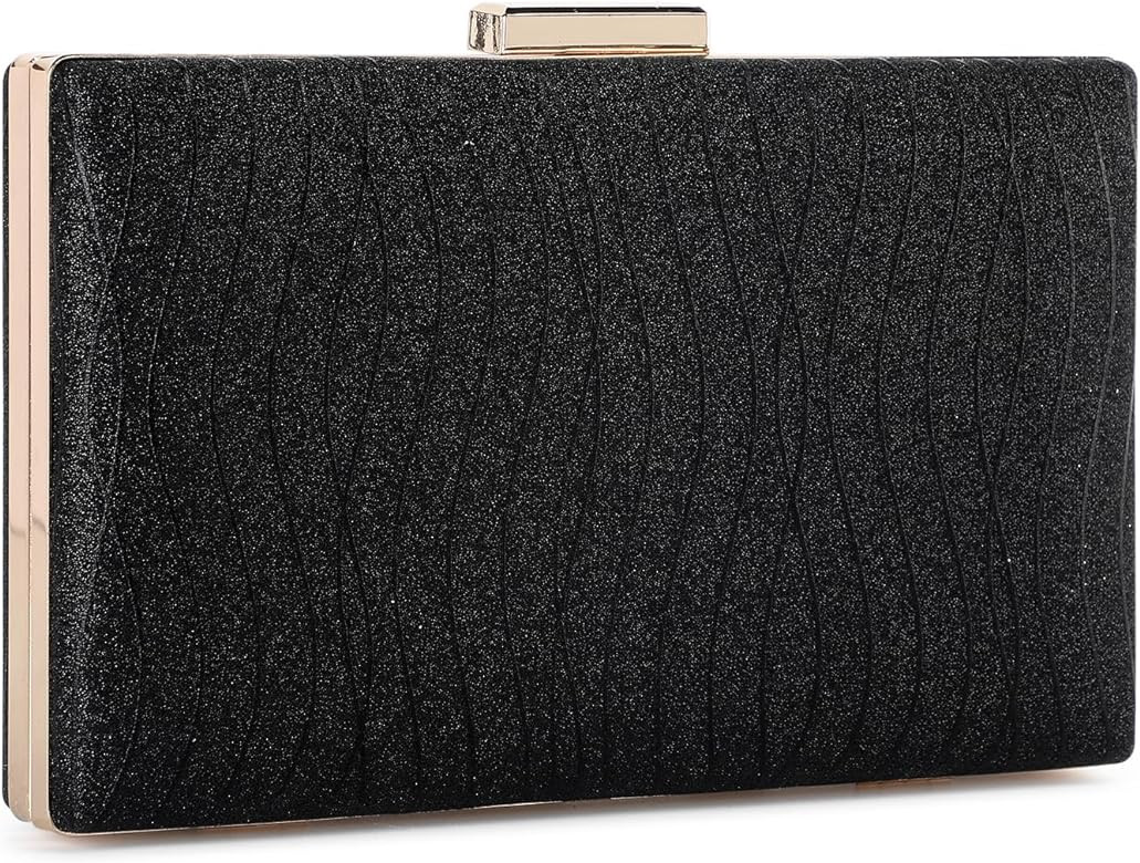 Selight Glitter Clutch Purse for Women Wedding Evening Bag Sparkle Formal Bridal Purse Ladies Pro... | Amazon (US)