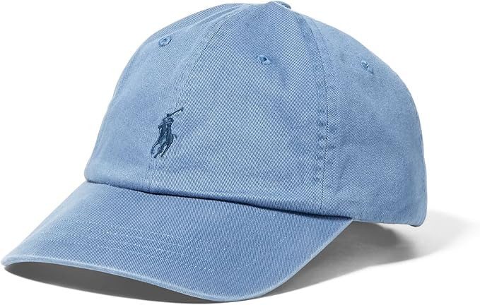 Polo Ralph Lauren Men's Classic Chino Sports Cap (Carson Blue) | Amazon (US)