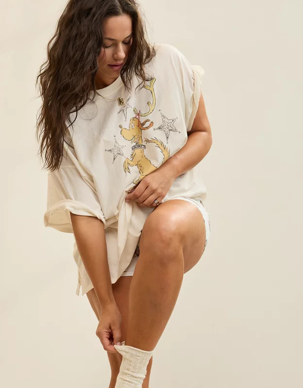 Aerie Sleep Happens Night Tee | Aerie