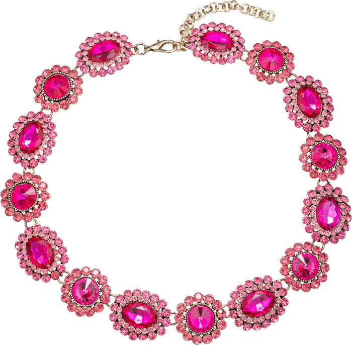 EYE CANDY LOS ANGELES Raven Crystal Collar Necklace | Nordstromrack | Nordstrom Rack