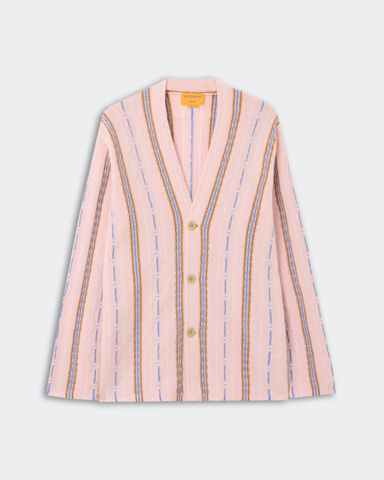 Baja Everywear Cardigan - Powder Pink Combo | Guest In Residence