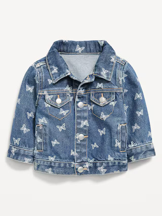 Printed Trucker Jean Jacket for Baby | Old Navy | Old Navy (US)