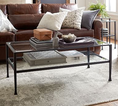 Tanner Rectangular Coffee Table | Pottery Barn (US)