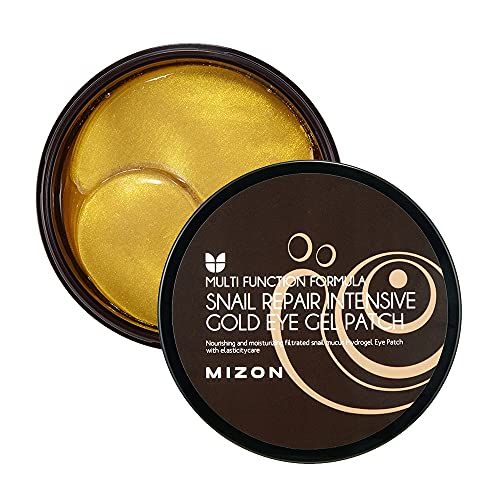 Under Eye Collagen Patches Eye Masks with 24K Gold and Snail, Eye Gel Treatment Masks for Puffy Eyes | Amazon (US)