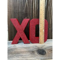 Xo Sign, Love Sign, Xoxo, Love Letters, Valentines Day Decor, Glitter, Love Decor, Xo Letters, Weddi | Etsy (US)