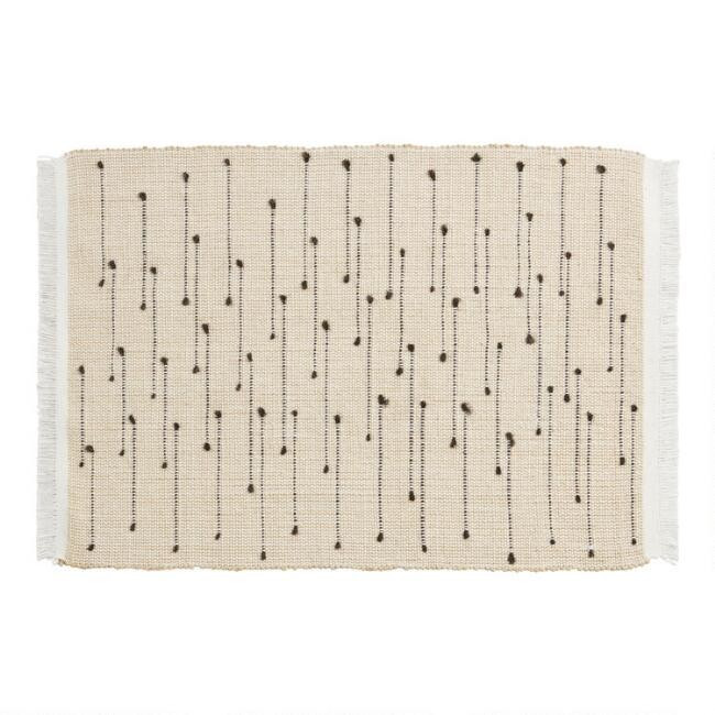 Black Dot Arusha Placemats Set Of 4 | World Market