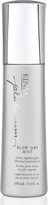 Kenra Platinum Blow-Dry Mist | Ultra-Lightweight Thermal Protectant | Detangles, Smooths, & Softe... | Amazon (US)
