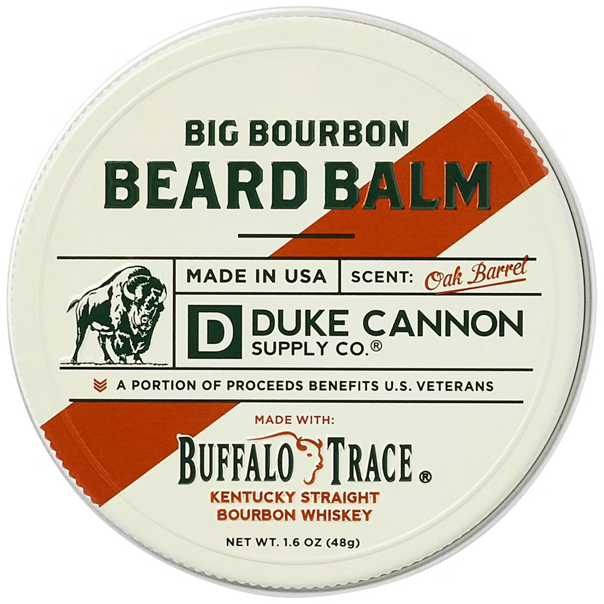 Duke Cannon Big Bourbon Beard Balm - Bourbon Oak Barrel Scent - Beard Balm for Men - Trial Size -... | Target