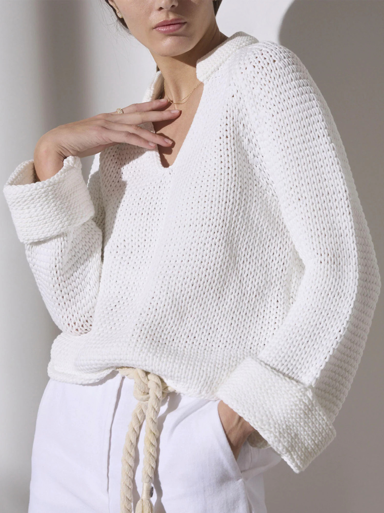 Women's Aria Popover in White | Brochu Walker