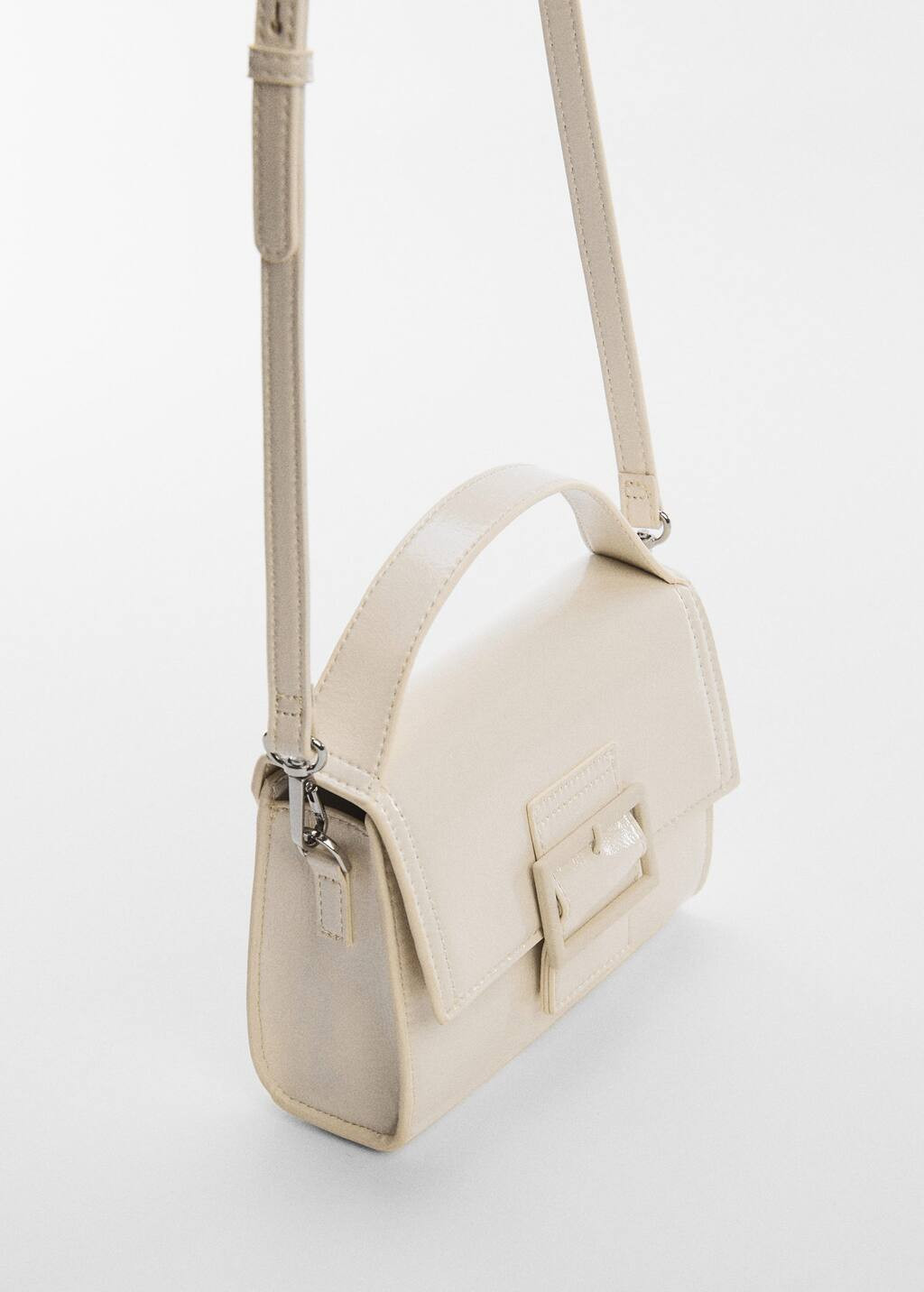 Buckled flap bag -  Women | Mango United Kingdom | MANGO (UK)