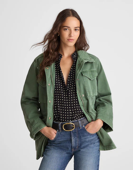 Oversized Field Jacket | Madewell | Madewell