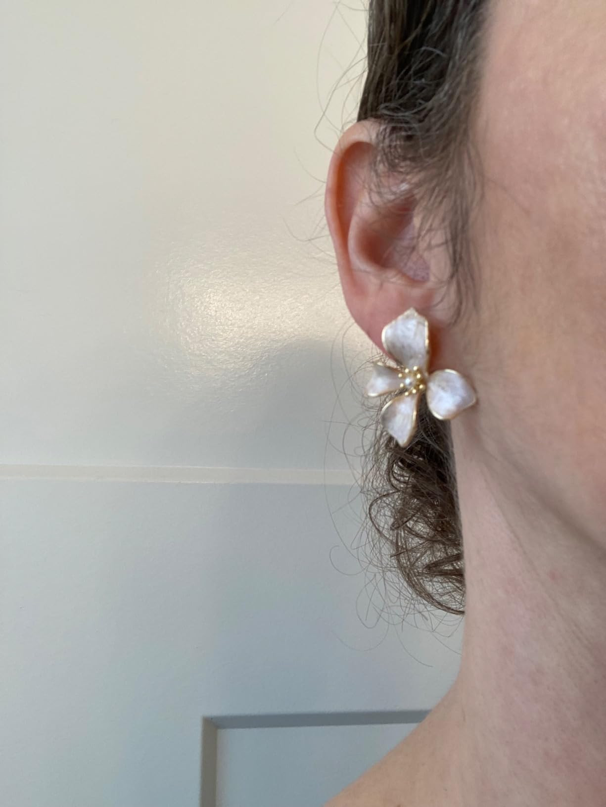 Elegant Pastel Flower Stud Earrings for Women, Floral Earrings Jewelry Accessories Romantic Cool ... | Amazon (US)