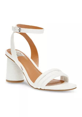 DV Dolce Vita Women's Fleck Dress Sandals, White, 8.5M | Belk