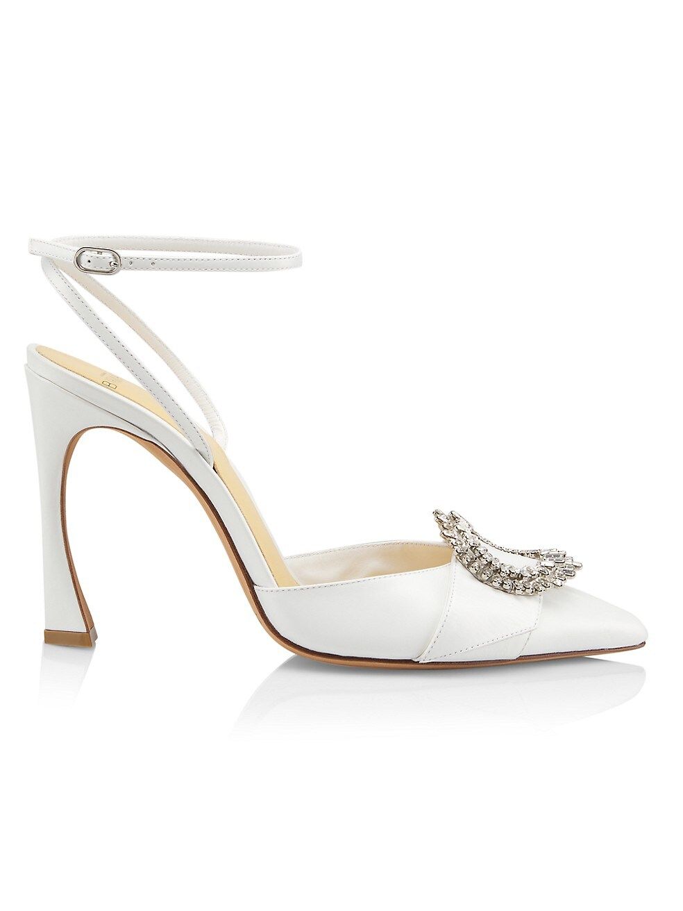 Alexandre Birman Madelina Leather Bridal Sandals | Saks Fifth Avenue