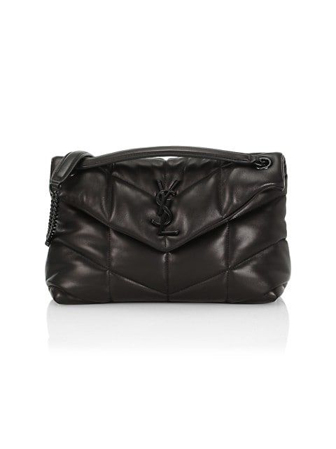 Small Leather Puffer Shoulder Bag | Saks Fifth Avenue